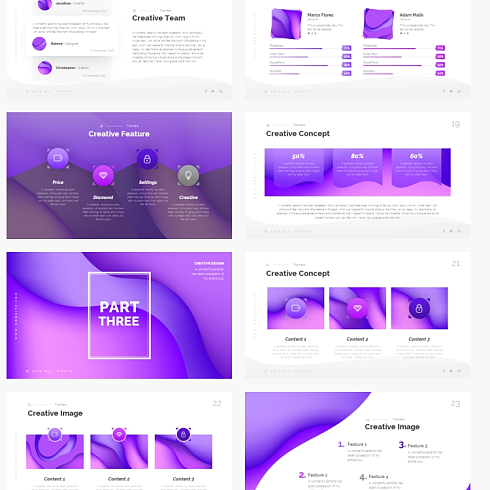 極致酷黑，光影科技 打造高端商務(wù)演示的iOS夢幻風(fēng)PPT模板